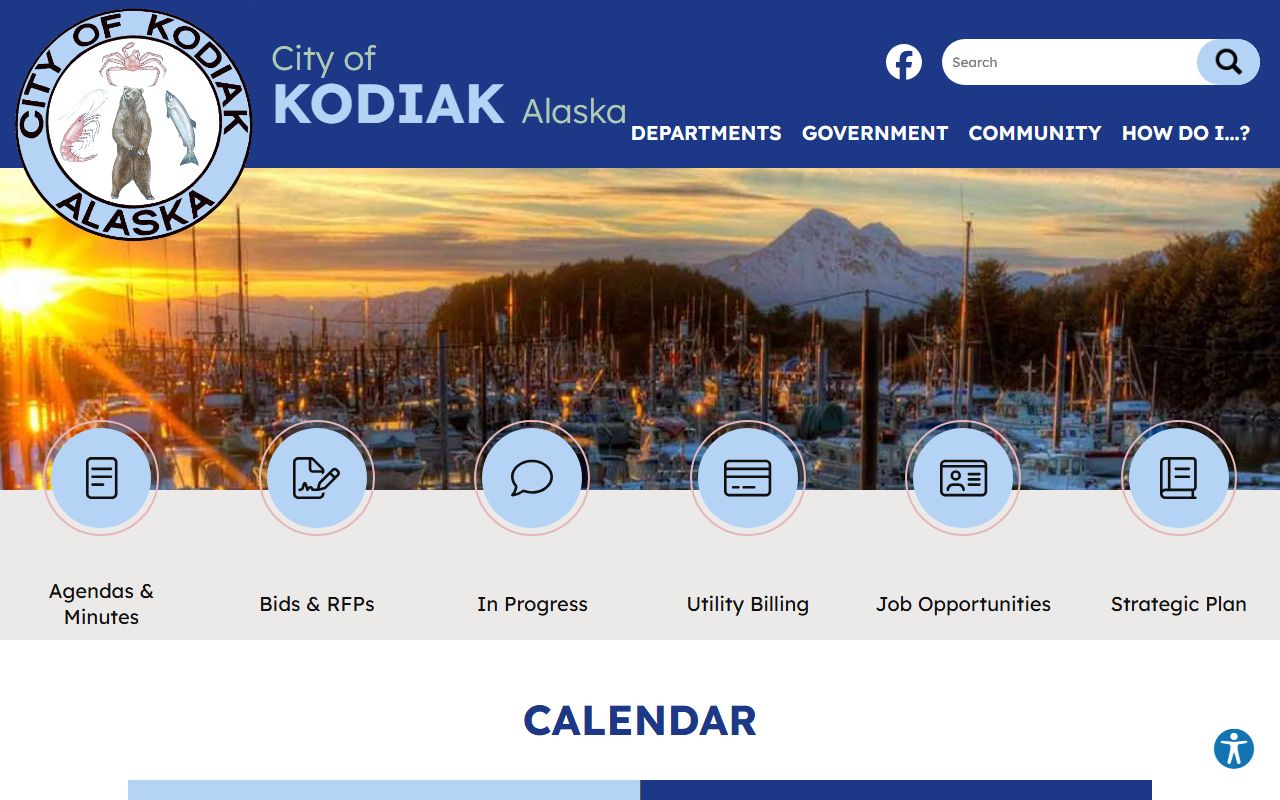 Kodiak police blotter and City of Kodiak government portal